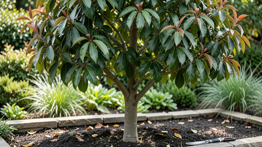 Peach Tree Foliage: Year-Round Lushness With Minimal Pruning Work