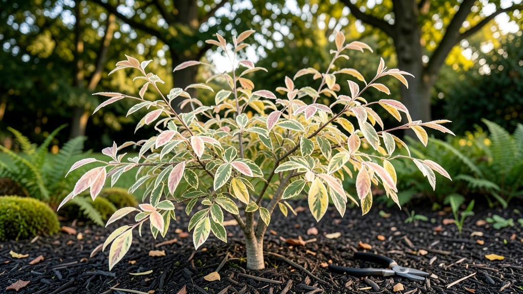 Tri-Color Dappled Willow Tree: Striking Foliage Contrast for Year-Round Interest