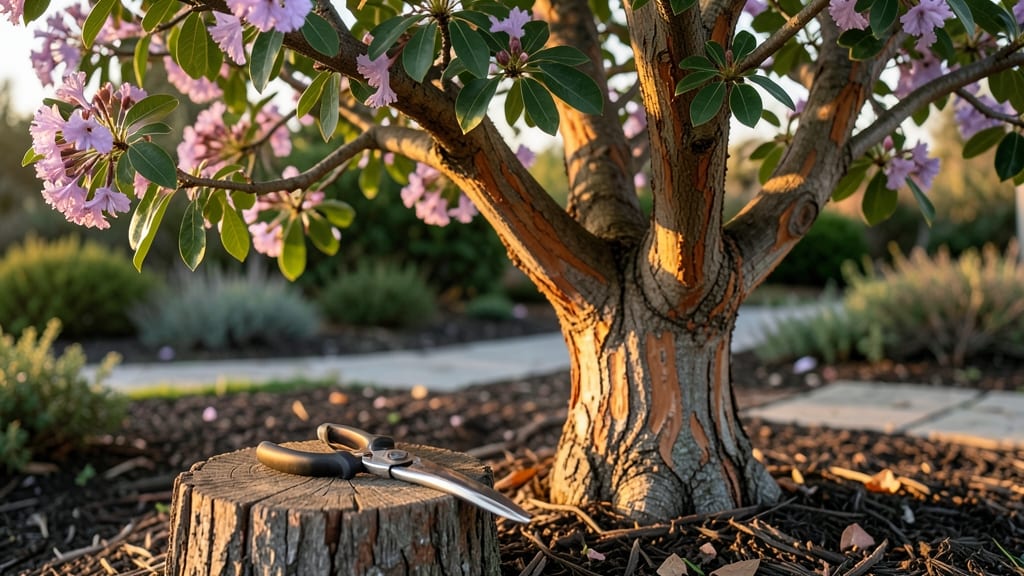How to Prune Crepe Myrtle Into a Tree: Sculpted Shape and Year-Round Blooms