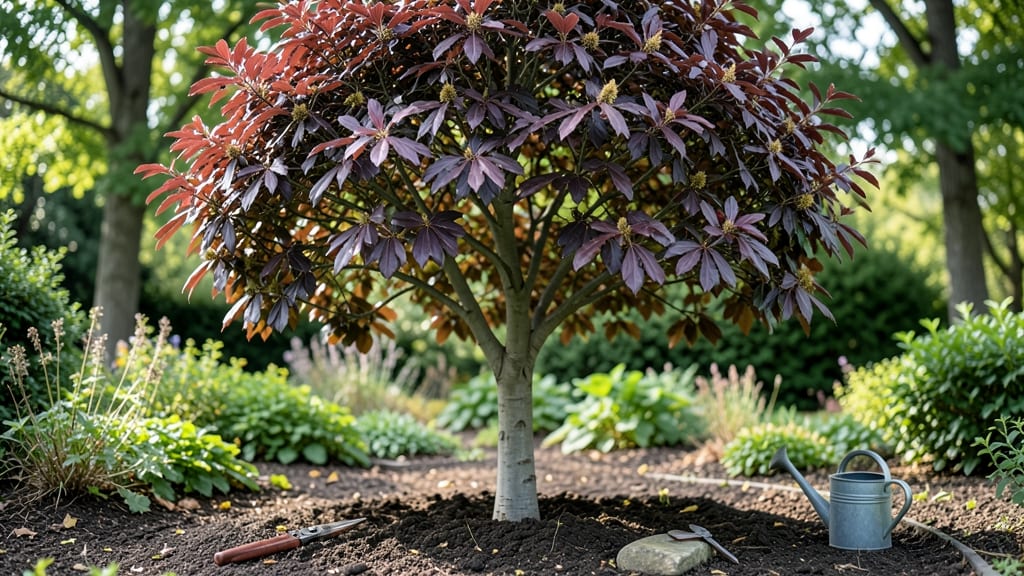Purple European Beech Tree: Year-Round Drama With Minimal Pruning Effort
