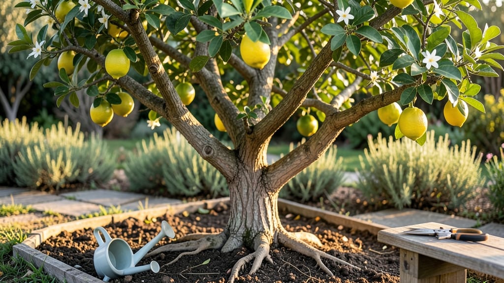 Lemon Tree Bark: When to Prune for Healthy Growth