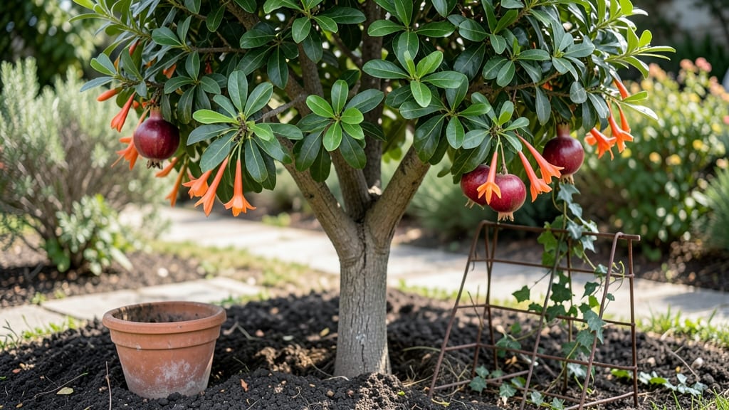 Parfianka Pomegranate Tree: Cold-Hardy Canopy for Pacific Northwest Fruit