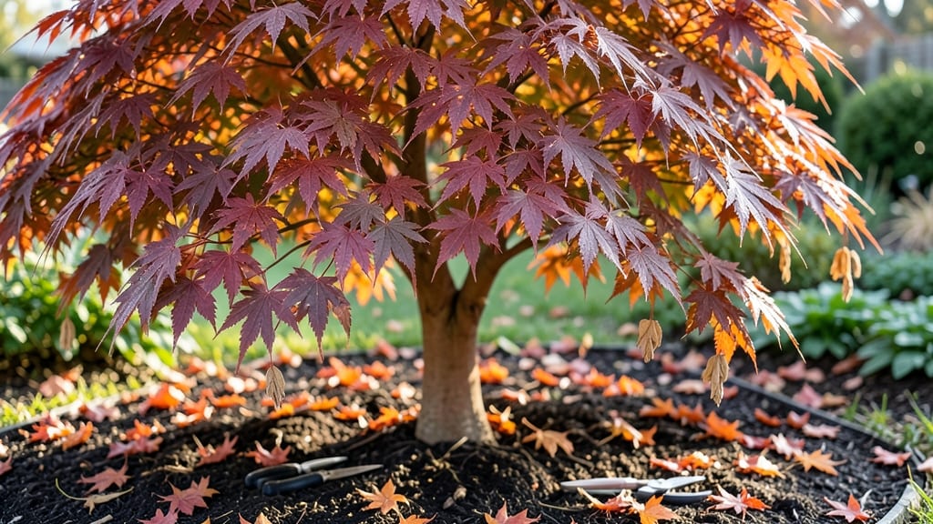 Japanese Maple Tree Autumn Pruning: Bold Foliage Revival in 3 Strategic Cuts