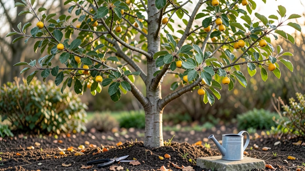 Winter Crab Apple Tree: Late-Winter Pruning for Year-Round Fruitfulness