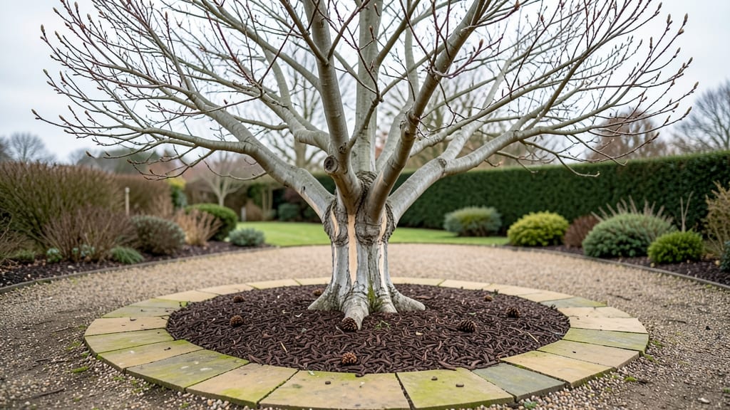 Paving Stones Around Trees: Root-Protecting Pathways for Healthy Canopies