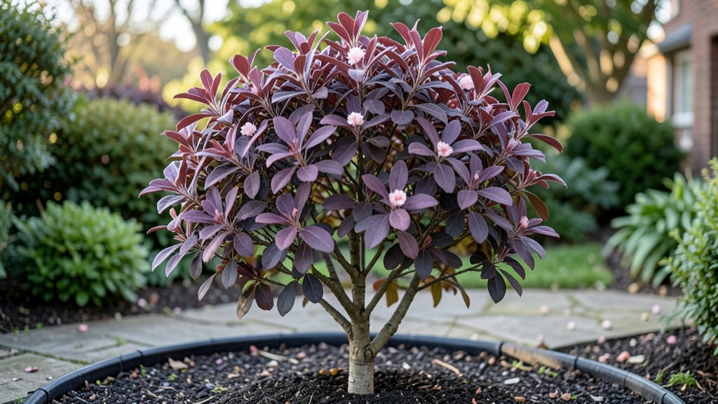 Small Purple Plum Tree: Year-Round Beauty With Minimal Pruning Effort