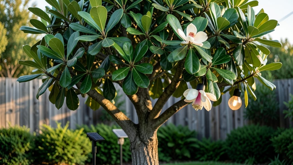 Solar-Powered Tree Lights: Whimsical Canopy Glow for Evening Ambiance