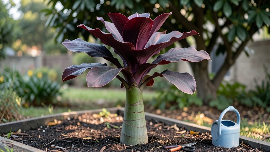 Red Abyssinian Banana Tree Pruning: Year-Round Growth Secrets for Pacific Northwest Climates