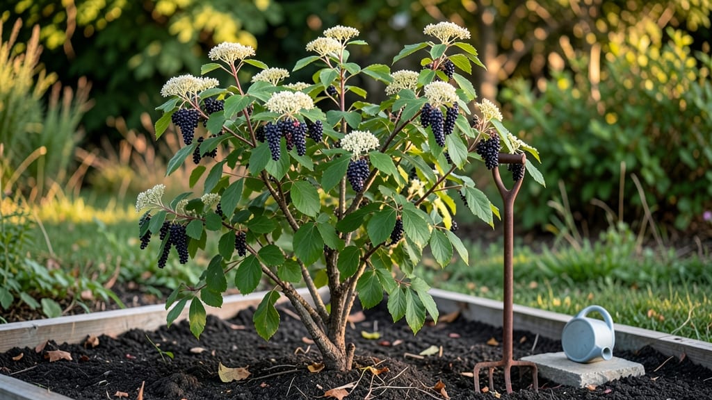 Elderberry Tree Size: Strategic Pruning for Optimal Growth and Fruit Bounty