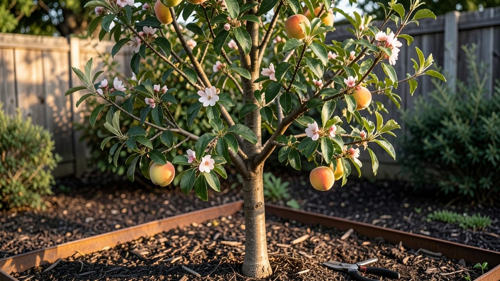 Suncrest Peach Tree: Pacific Northwest Pruning for Year-Round Fruit