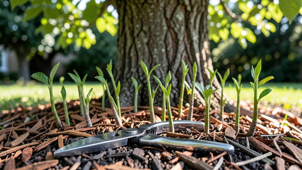 How to Stop Trees Sending Up Shoots: Suffocation Method for Permanent Results