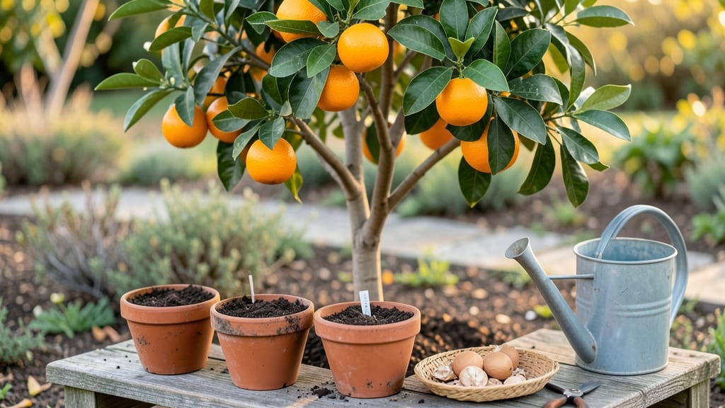 Orange Tree Seeds: Germinate Citrus Trees From Scratch in 3 Weeks