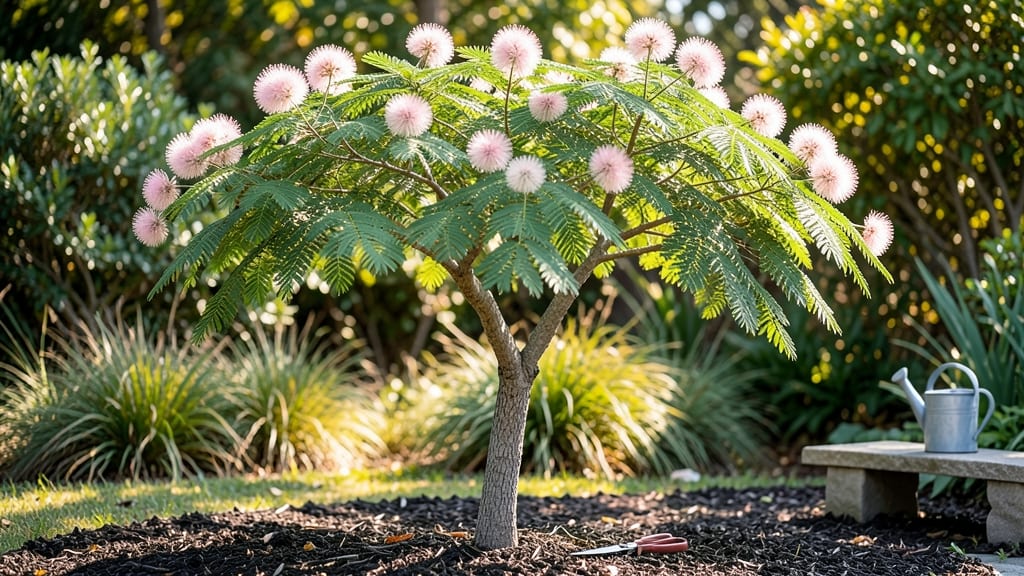 Chinese Silk Tree Pruning: Year-Round Bloom Revival Through Strategic Trimming