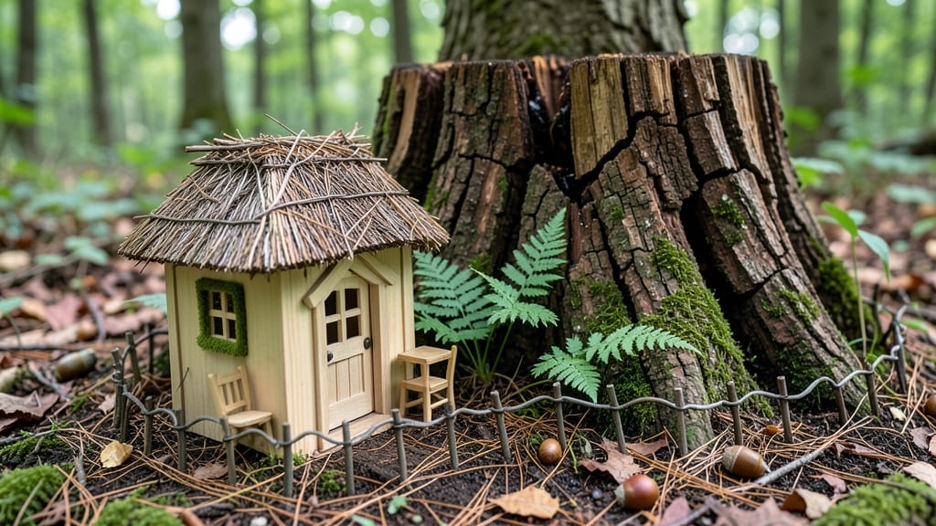 Tree Stump Fairy Houses: Whimsical Garden Magic in Minutes