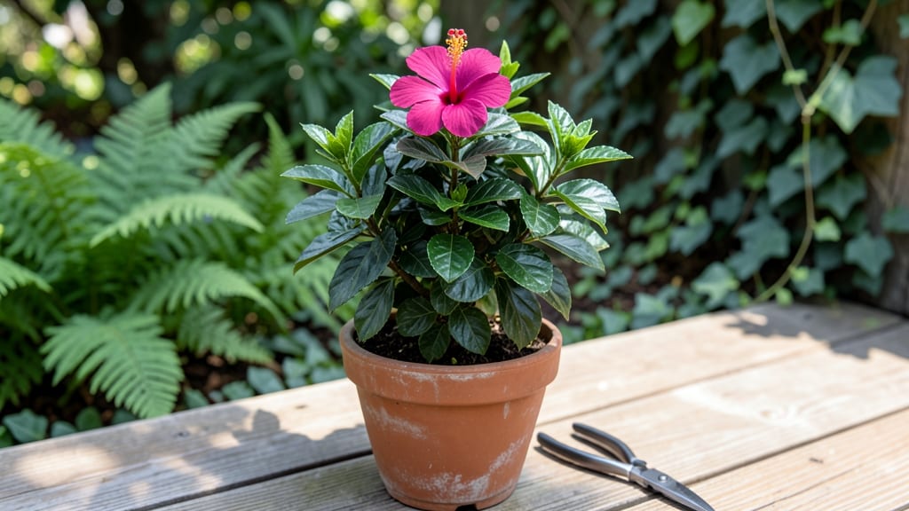 Miniature Hibiscus Tree: Compact Canopy Care for Containers