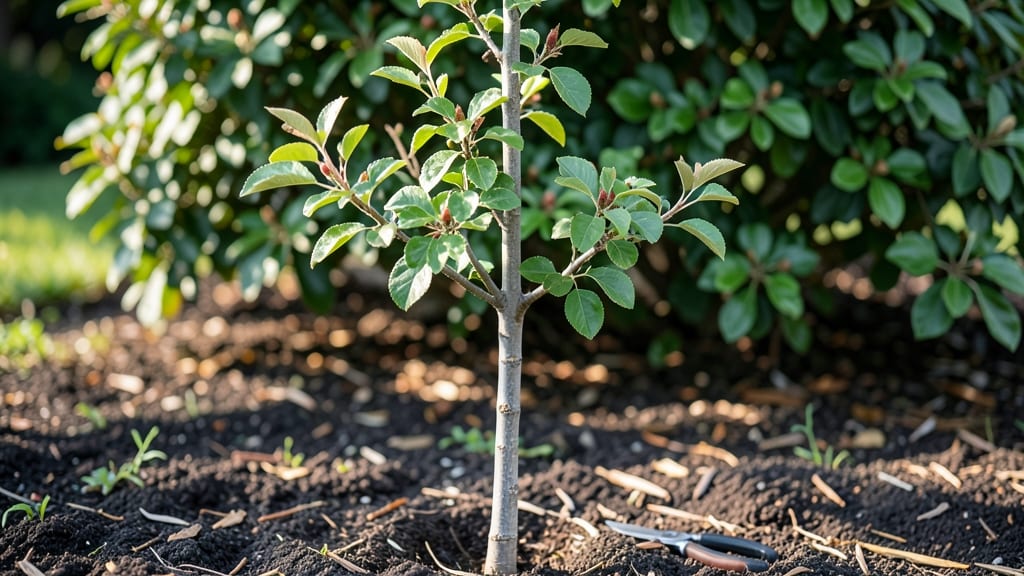 Pear Tree Sapling: Frost-Hardy Canopy in 3 Simple Cuts