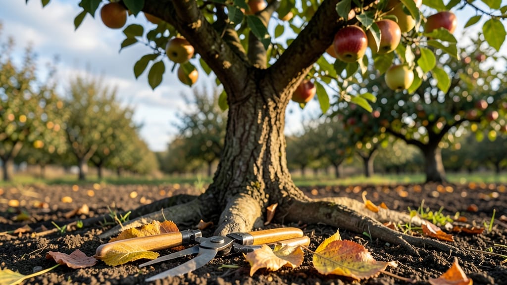 Autumn Apple Tree Pruning: Late-Season Trimming for Stronger Spring Growth