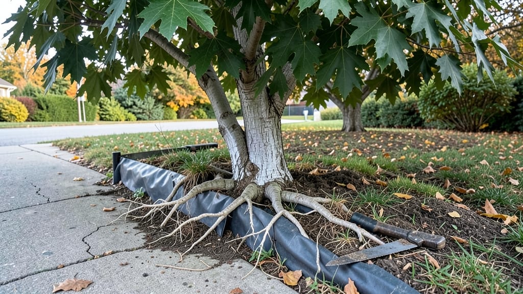 How to Stop Neighbor's Tree Roots: Non-Invasive Barriers That Work